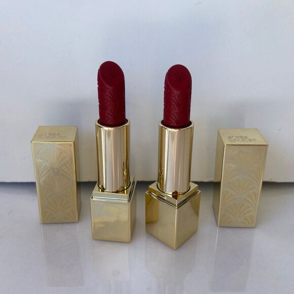 Estee Lauder Lipstick x2 - Red velvet , Holiday Limited edition 2024 - Picture 1 of 6